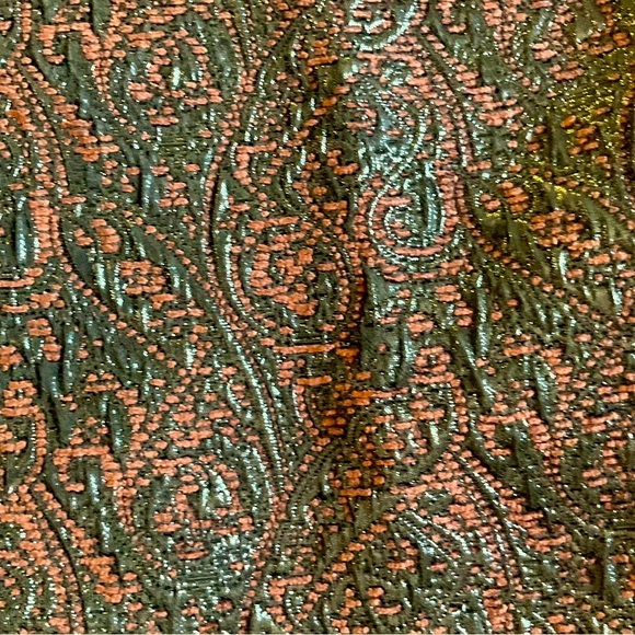 Carmen Marc Valvo Glistening Fabric Formal Evening Suit - Picture 8 of 9